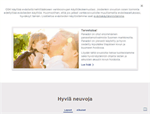 Tablet Screenshot of panadol.fi